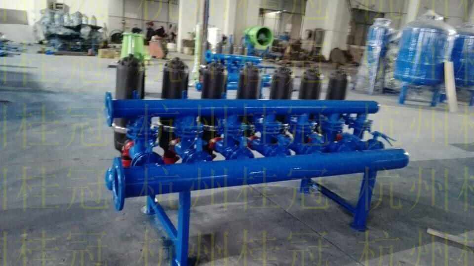 水处理系列、过滤器系列-灌溉7单元叠片过滤器